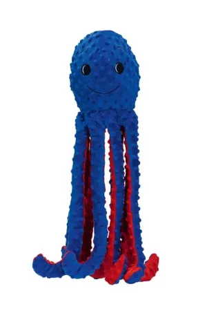 Beperkt Aanbod Beeztees Pluche Hondenspeeltje Octopus Amy Blauw 56 cm